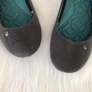 Mad Love Gray Ballet Flats w. Gel Insole - Sz 7